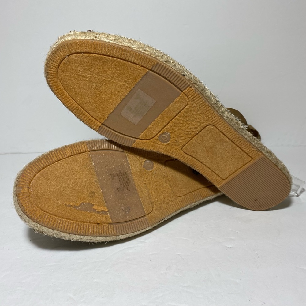 Sam Edelman Karolyn Multicolor Beaded Ankle Ribbon Tie Espadrille Sandals Size 9 - Picture 14 of 16
